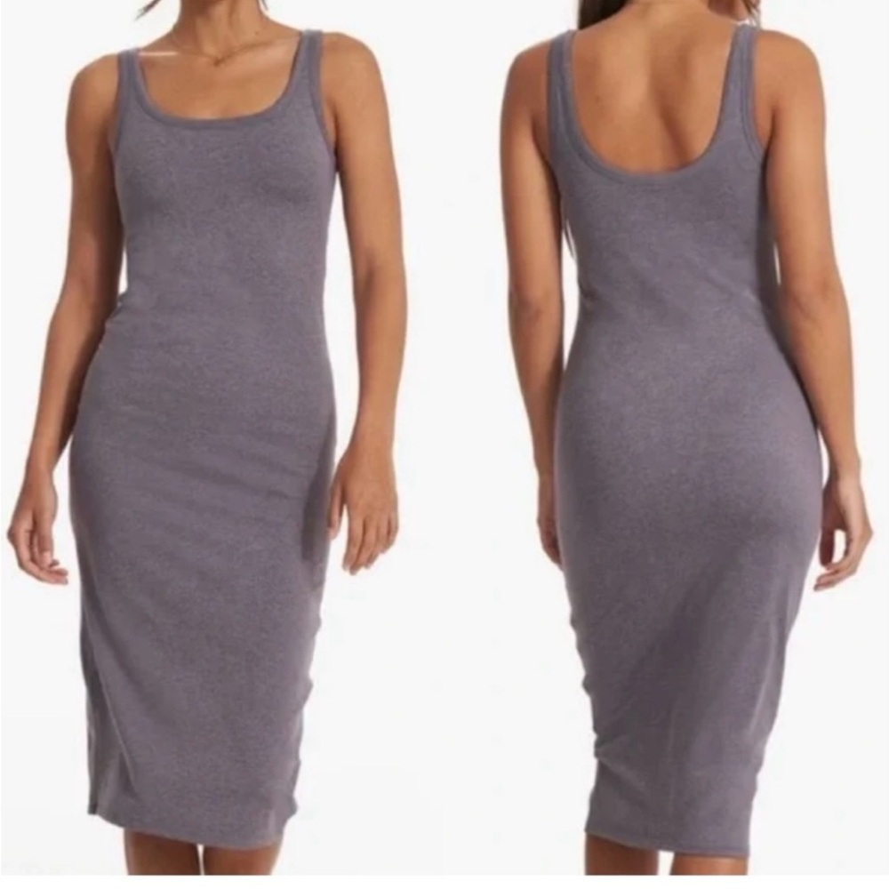 Vuori Purple Midi Dress
